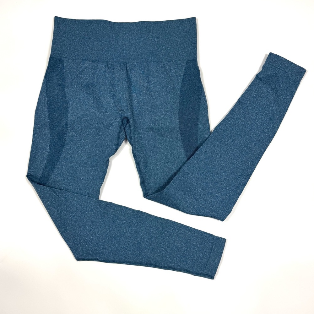 Blue contour leggings S